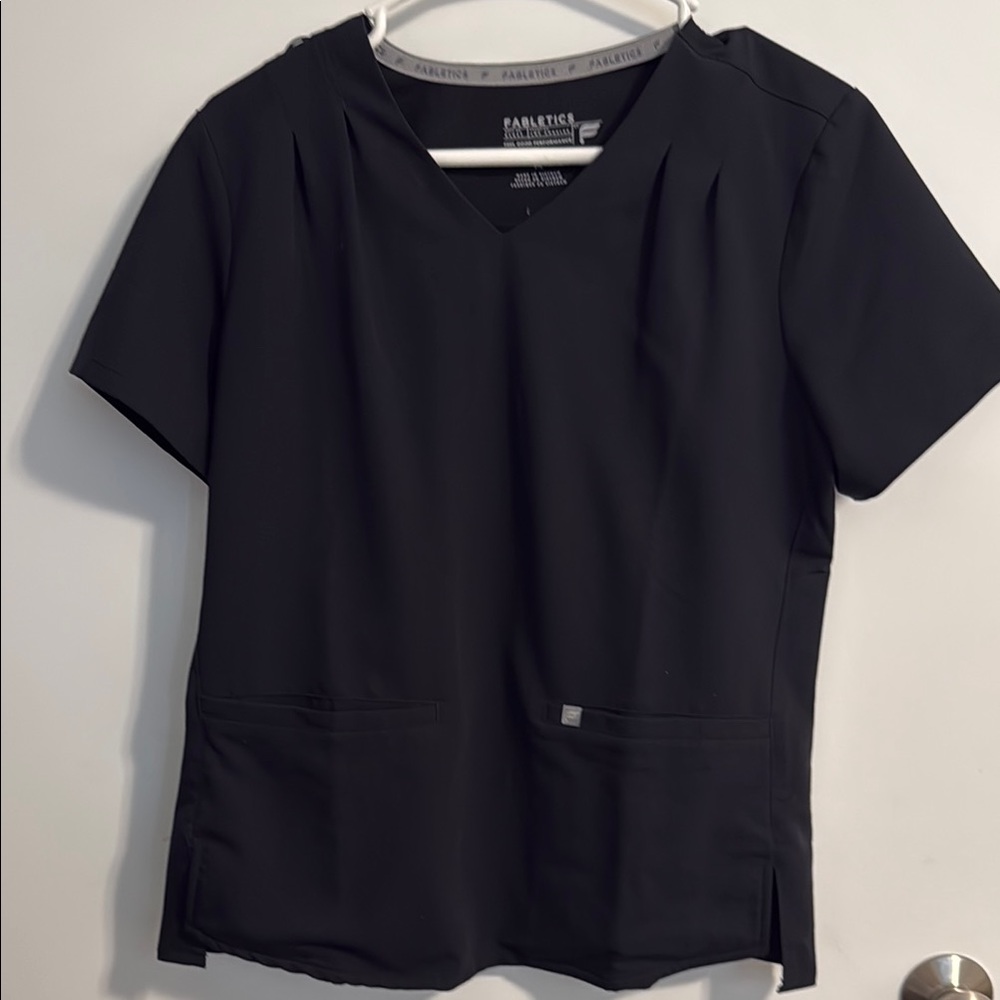 Fabletics Black Women's scrub Top